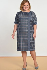 Модель 1550 Джинс+розовая клетка Lady Style Classic