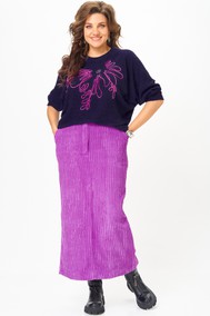 Модель 1442 синий+пурпурный Michel Chic