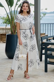 Модель 29063 молочный, черный VITTORIA QUEEN