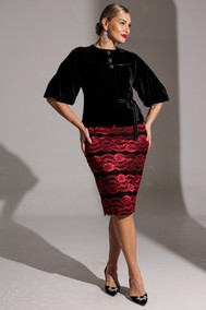 Модель 25-2623 черный+красный Мода-Юрс