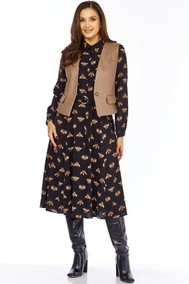 Модель 1380/1 черный + капучино (пчелы) Милора-стиль