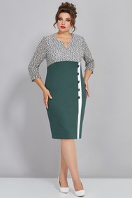 Модель 5458 серый с зеленью Mira Fashion