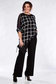 Модель 1364 чёрно-белый Michel Chic