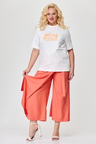 Модель 1336 бело-коралловый Michel Chic