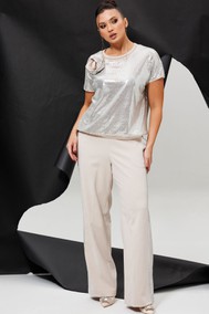 Модель 1277 серебро/беж MisLana