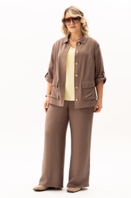 Модель 4143 Коричневый,Лимонный ALGRANDA