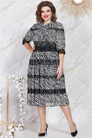 Модель 5059 черно-белый Mira Fashion