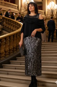 Модель 27283 серебристый, черный VITTORIA QUEEN