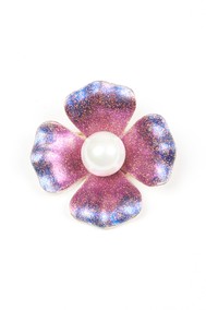 Модель Цветочек Оттенки сиреневого Fashion Jewelry