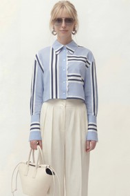 Модель 1807 голубой/белый/синий Lokka