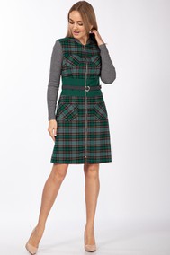 Модель 908 Серый с зеленым Lady Style Classic
