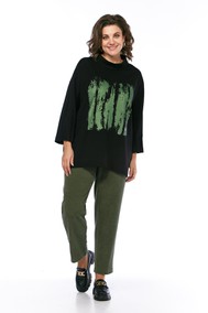 Модель 3435 черный+зеленый Jurimex