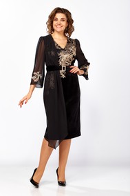 Модель 5625 черный + золото Mira Fashion