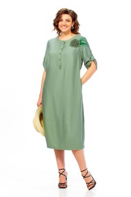 Модель С1014 серо-зеленый Ольга Стиль