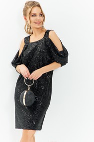 Модель 673 черный  Euromoda