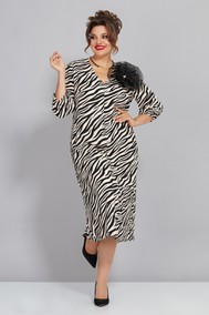 Модель 5460-2 зебра бежевый Mira Fashion