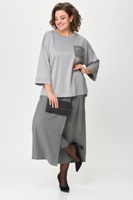 Модель 1362-1 серый + клетка Michel Chic