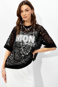 Модель 4351 черный+белая печать ЛЮШе