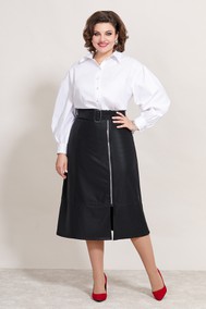 Модель 5377 белый+черный Mira Fashion