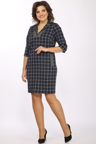 Модель 1035/1 Темно-синий с салатовым Lady Style Classic