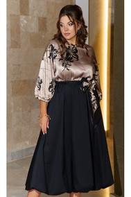 Модель 23743 дизайн черный + капучино VITTORIA QUEEN