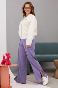 Модель 6087 Молочный/лиловый INVITE