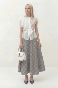 Модель 1849 черный/серый/белый/клетка Lokka