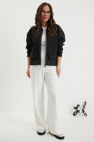 Модель 2696 чёрно-молочный Магия Моды