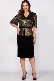 Модель 5512-2 хаки+черный Mira Fashion