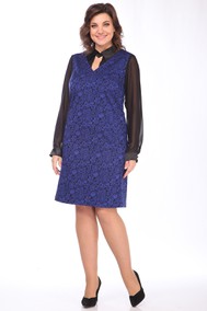 Модель 990 Черный с васильковым Lady Style Classic