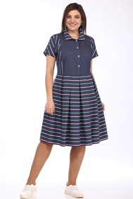 Модель 1314/1 Синий с розовым Lady Style Classic