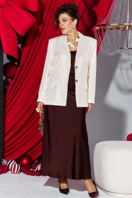 Модель 27233  кремовый шоколадный VITTORIA QUEEN