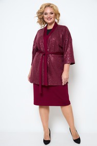Модель 1253 бордовый Michel Chic