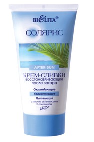 Крем-сливки восстанавливающие после загара с маслом облепихи