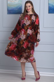 Модель 642 красные цветы Anelli