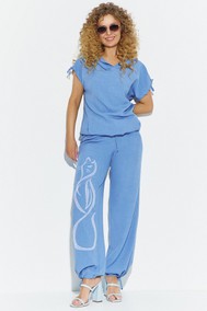 Модель 099-1 небесно-голубой Euromoda