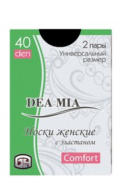Модель 1412/8 Comfort 40 nero Dea Mia