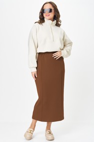 Модель М-1394молочный молочно-коричневый Карина Делюкс