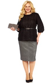 Модель 2442 черный, серебро Элль-стиль