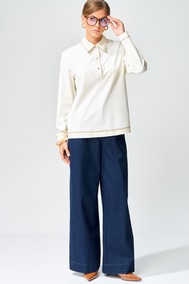 Модель 5415 молочный,синий GIZART