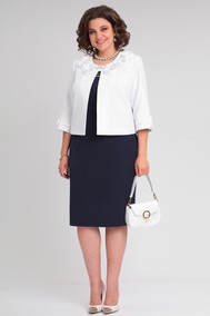 Модель 3740 молочный+синий Lady Secret
