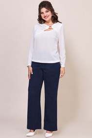 Модель 5586 белый+черный Mira Fashion