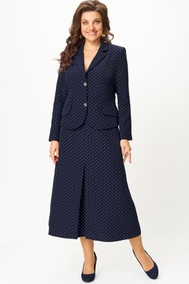 Модель 2174 темно-синий в горох Svetlana Style