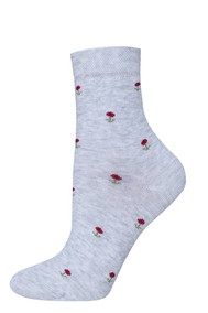 Модель 1100 светло серый меланж 718 Брестский чулочный комбинат