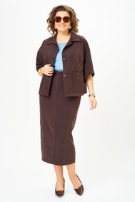 Модель 1659 Коричневый Орхидея Люкс