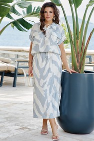 Модель 27893 молочный, серо-голубой VITTORIA QUEEN