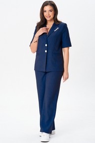 Модель 1076 синий меланж Vilena fashion