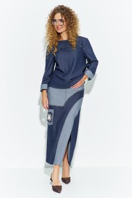 Модель 693 синий Euromoda