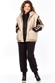 Модель 1378 черный + песочный Милора-стиль