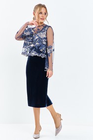 Модель 660 синий Euromoda